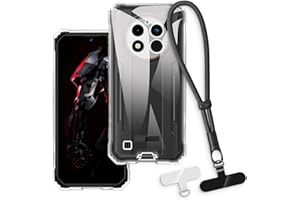 OAGELIM 2-in-1 Protective Case and Wrist Strap Compatible with Oukitel G1 S 4G Phone Cover with Detachable Lanyard, Anti-Slip