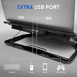 Laptop Cooling pad, ‌Coolertek Laptop Cooler with