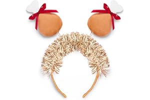 xo, Fetti Thanksgiving Turkey Leg Headband Fits Adult + Child | Thanksgiving Hair Accessory, Fall Costume