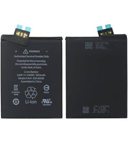 Amazon.com: Fenzer New Replacement Battery A1641 A1574 Compatible for Apple  iPod Touch 6 6th Gen 1043mAh 3.83V + Tools : Cell Phones & Accessories