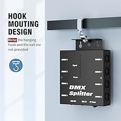 8-Way Isolated DMX512 Splitter Amplifier