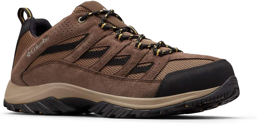 Columbia Men's Crestwood Waterproof Hiking Boot, Breathable, High-Traction Grip