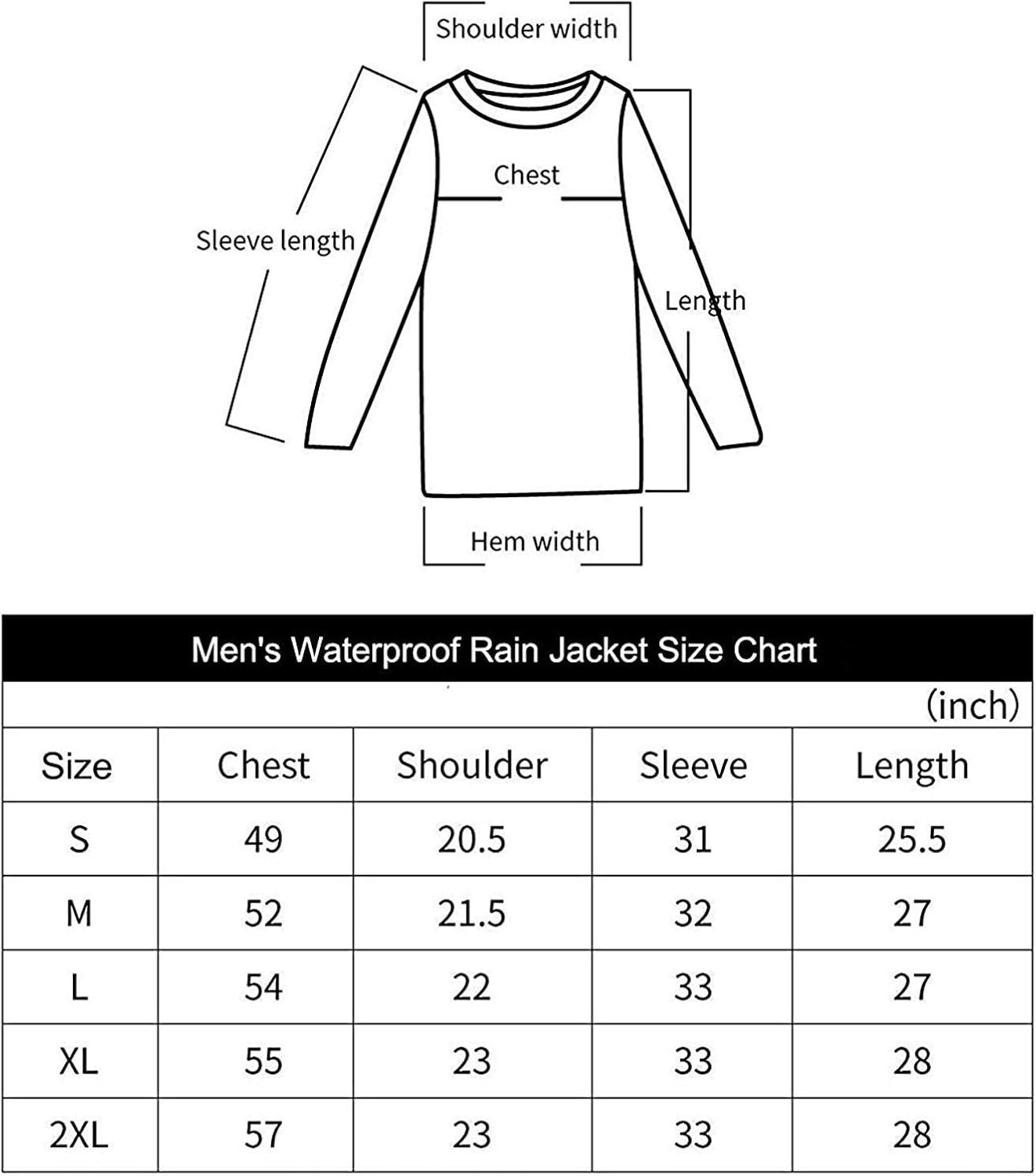 SWISSWELL Waterproof Windbreaker Rain Jacket Mens Lightweight Hooded Raincoat at  Men’s Clothing store