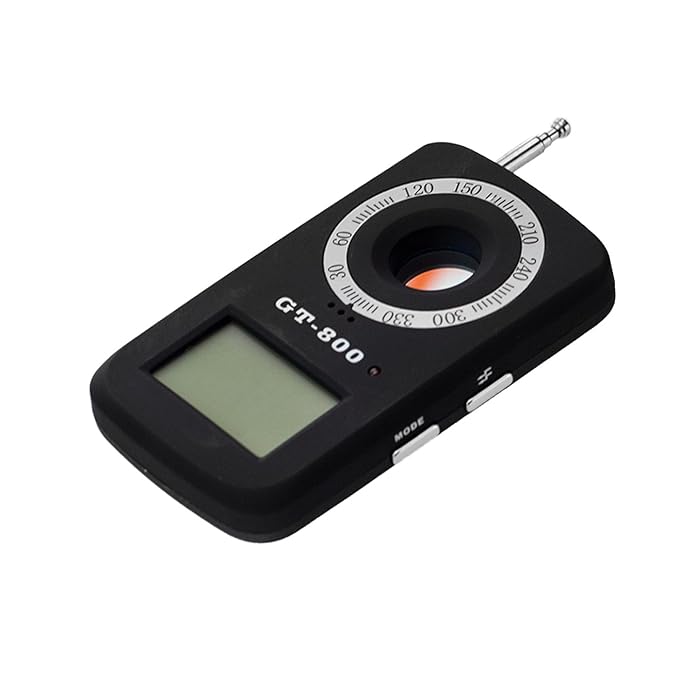 Schnurloser Wanzenfinder GT800 mit Kamera chip Reflektor Wanzensuchgerät Wireless Tap Detector Spionfinder anti Funkkamera Sp