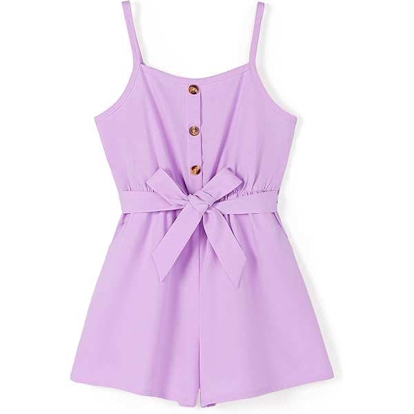 Amazon.com: HABITUAL girl Girl's Utility Romper (Big Kids