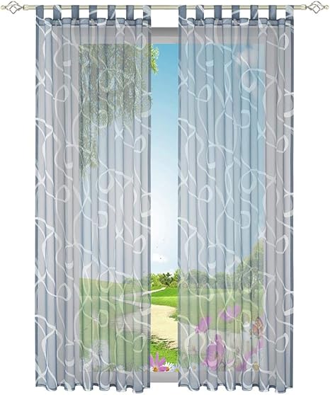 Amazon 86 York ロングボイルカーテンパネル パティオスライドドア用 パネル1枚 55 W X H カーテン オンライン通販