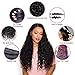 Water Wave Human Hair 3 Bundles 12 14 16 Inch 100% Unprocessed Human Hair Extensions For Women 100g/bundles 8A Brazilian Wet and Wavy Water Curly Human Hair Bundles Natural Black Color shuangya Hair