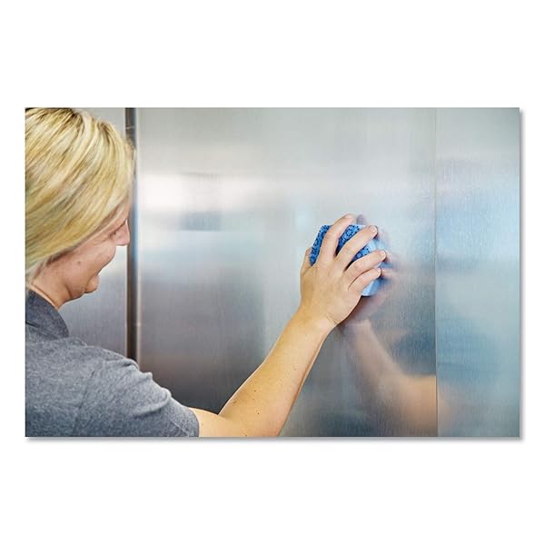 SCOTCH-BRITE 09646 LOW SCRATCH SCOUR SPONGE 3000HEX, BLUE (PACK OF 16)