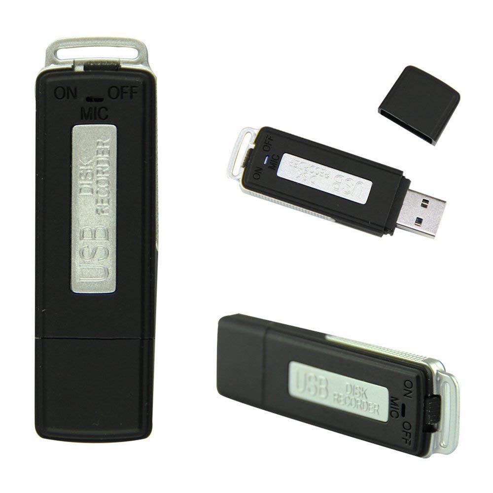 Digital Audio Recorder Voice Activated Spy USB Mini 8GB Small Recording 150 hrs eBay