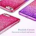 Ruky iPhone 6 6S 7 8 Glitter Case, iPhone SE 2022 Case, Gradient Quicksand Series Liquid Floating Bling Diamond Flexible TPU Girls Women Phone Case for iPhone 6/6s/7/8/SE 2020 & SE 2022 4.7