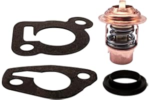 HeuroFosh 14586A3 Thermostat Kit 122°F / 50°C for Mercury Mariner Outboard 2 Stroke 6-25 HP Motor Sierra 18-43052