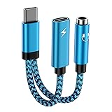 USB C Samsung Headphone and Charger Adapter, 2 in 1
