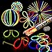 Fun Central (BC679) Glow Sticks Large Party Pack for 20 People - Includes: 200 Pcs Assorted Color 8 Inch Premium Glowsticks with Connectors, Glow In The Dark Sticks, Glow Sticks Bulk - Assorted