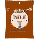 Martin Mandolin Strings &ndash; Monel, Medium Gauge | 8-String Set for Warm, Balanced Tone and Long-Lasting Playability