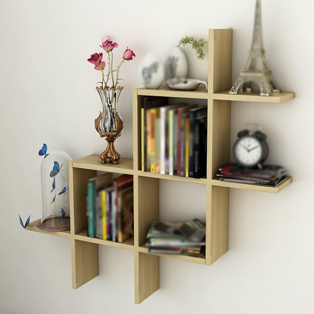Living room Wall shelf/shelf Bedroom wall rack/wall shelf/multi-function Shelf/bedroom shelf/multi-wall wall-mounted shelf/a variety of colors /(75 * 75cm)
