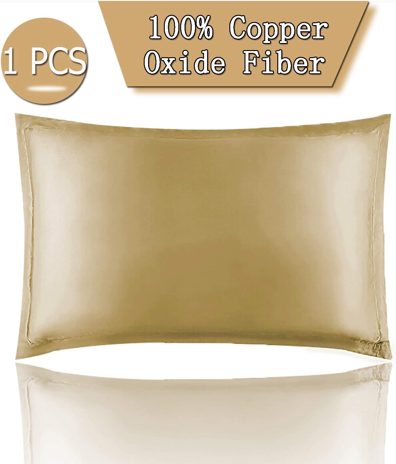 Amazon Com Copper Pillowcase For Fine Lines Wrinkles Reduction
