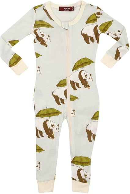 bamboo zipper pajamas