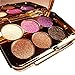 BeautyXTP Women Waterproof 6 Colors Make UP Glitter Eyeshadow Palette with Brush (Type1)