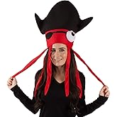 Funny Party Hats Squid Hat - Funny Fun and Crazy Hats in Many Styles