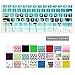DHZ Green Beach Keyboard Cover Silicone Skin for 2015 or Older Version MacBook Air 13 MacBook Pro 13 15
