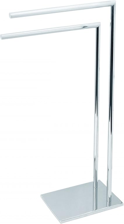 Toallero con 2 brazos y placa de suelo macizo toallero de ...