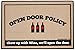 High Cotton Doormat, Open Policy Wine