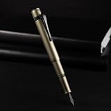 Hongdian M2 Black Forest Mini Fountain Pen Extra Fine Nib Aluminium view 6