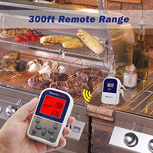 Купить ThermoPro Wireless Remote Digital Cooking Food Meat Thermometer