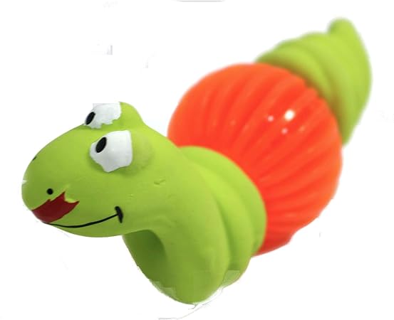 rubber snake dog toy