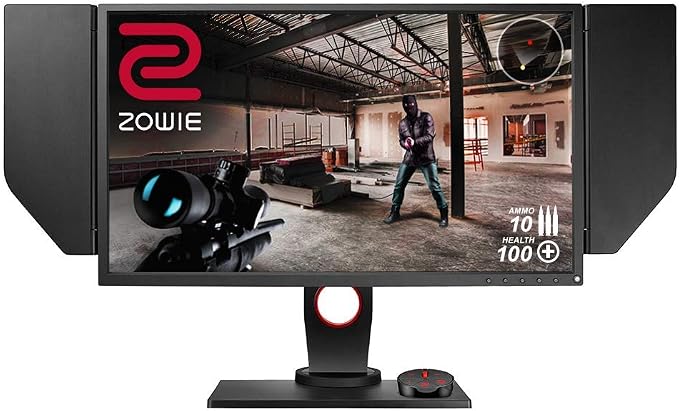 Amazon.com: BenQ ZOWIE XL2546 24.5 pulgadas 240Hz Monitor de juego | 1080P  1ms | Precisión dinámica y eQualizer negro para borde competitivo |  Interruptor S para perfiles de pantalla personalizados | Escudo: