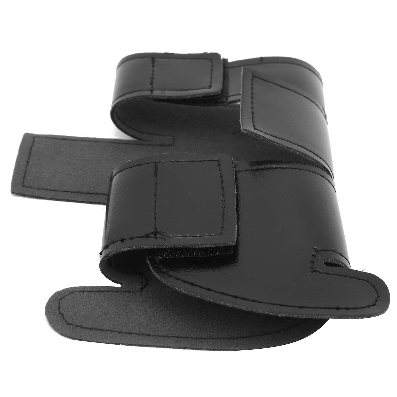 Trumpet PU Leather Valve Guard, Professional Comfortable Trumpet Valve Protector Musical Instrument Accessories for All Skill Levels (Black)