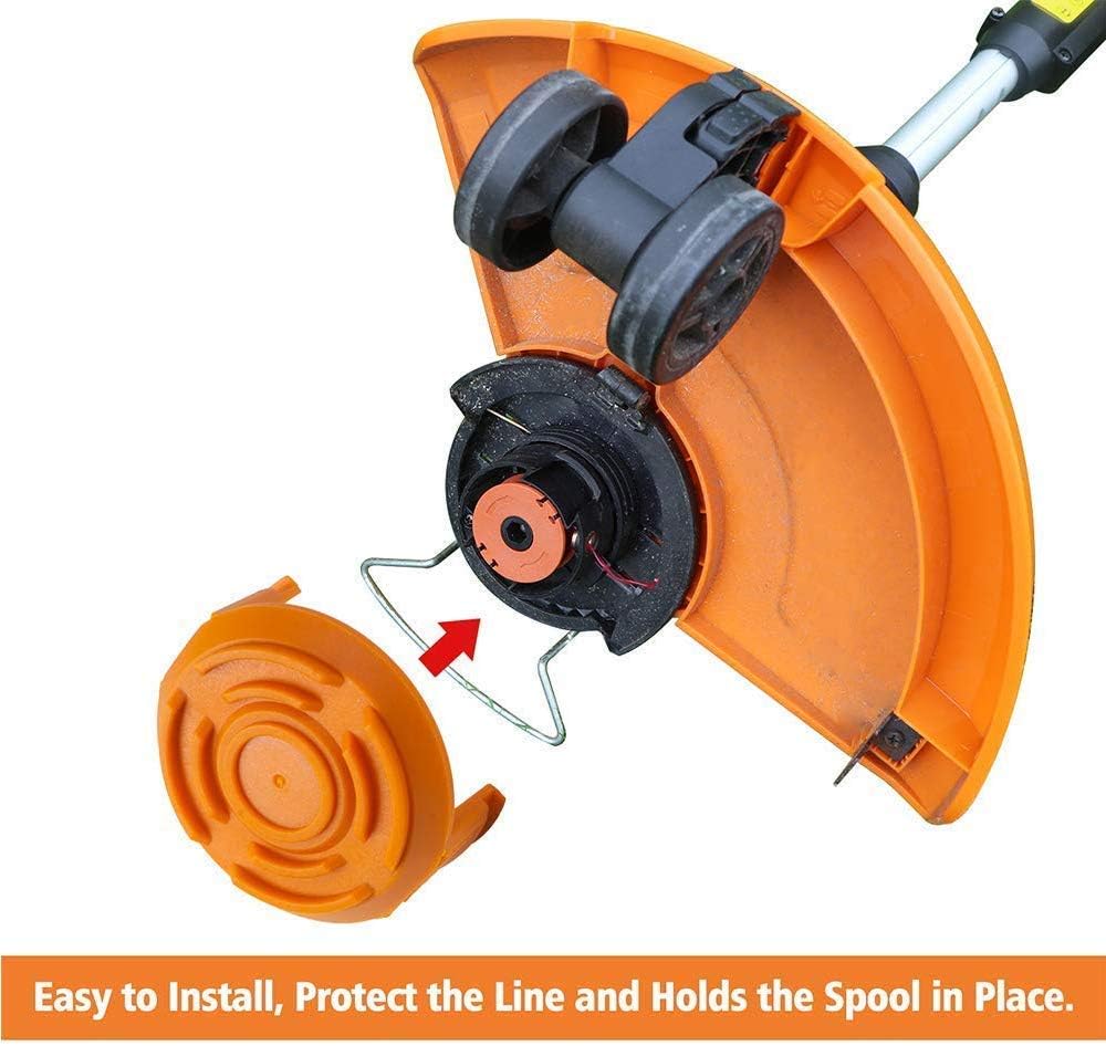 14 Pack Replacement Trimmer Spool Line,Edger Spool Line for Worx WA0010 (12 Spool for Worx WA0010): Home & Kitchen
