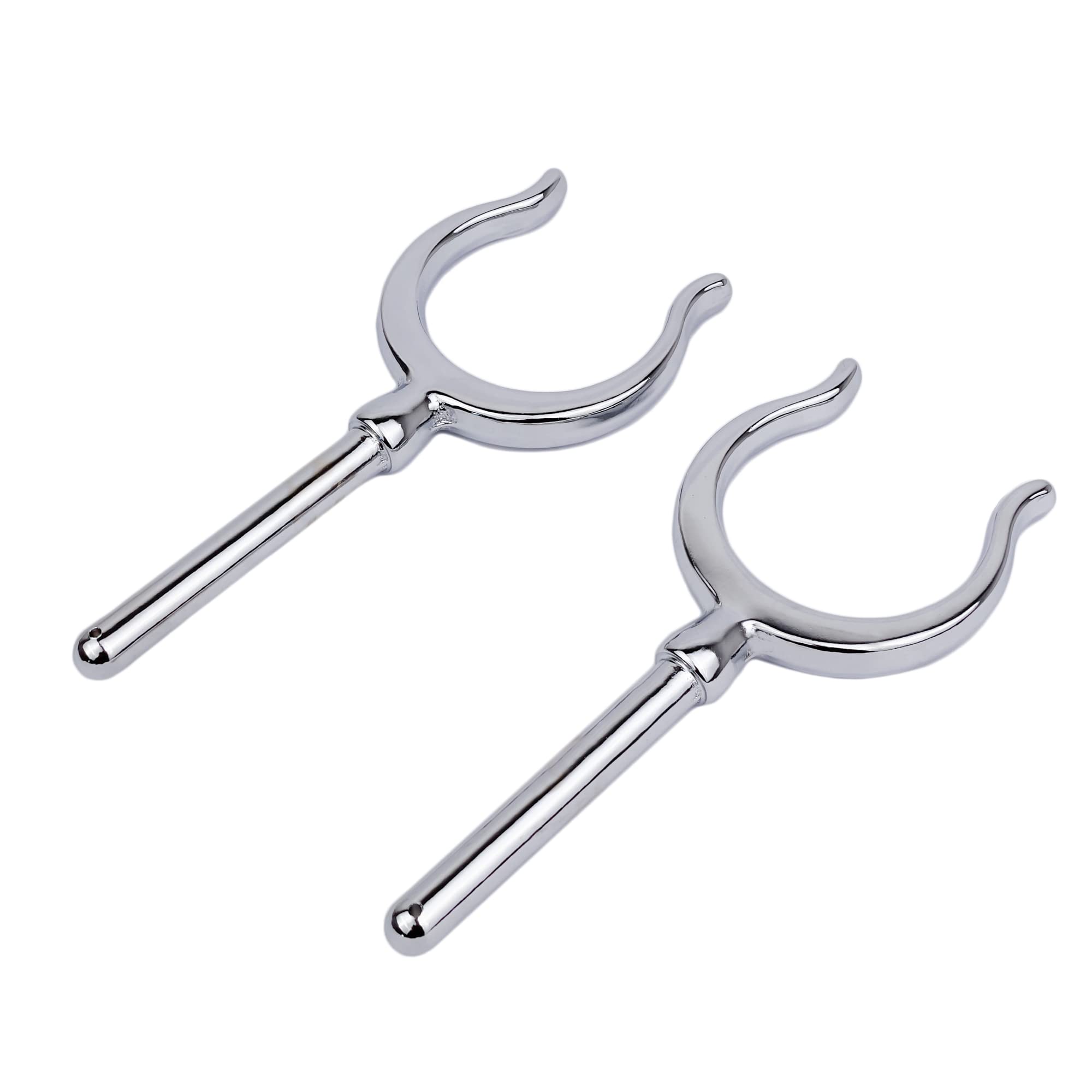 GATE14® Rowlocks 2 pcs with chrome plated brass bayonet connection Ø Shaft: 14 mm