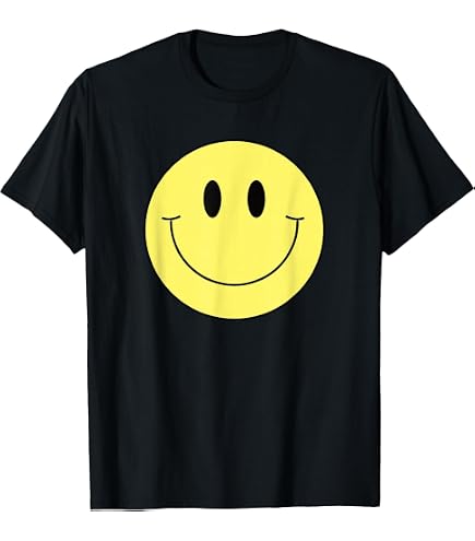 Evil Smiling Face with Yellow Devilish Smile Cool Retro Sarcastic