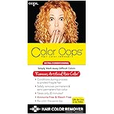 Color Oops Extra Conditioning Hair Color Remover, 1 Application, Hair Dye Remover Processes in 20 Minutes, Safely Removes Permanent & Semi-Permanent Dye, Ammonia & Bleach Free