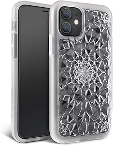 FELONY CASE iPhone 11 Case Kaleidoscope CASE - 3D Geometric 360° Shock Absorbing Protective iPhone 11 Case Protects Screen & Body - 9 Unique Colors (Clear/Transparent)
