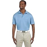 Harriton Men's 4 oz. Polytech Polo 4XL LIGHT BLUE