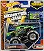 Hot Wheels Monster Jam 1:64 Scale Truck with Team Flag - Badnews Travels Fast