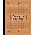Craft Show Sales Tracker: Vendor event supplies | Flea market logbook | Handmade booth products