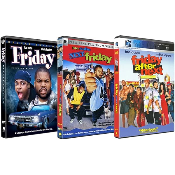 thumbnail image 2 of The Friday Collection – Friday 1-3 DVD Box Set, New Line Home Video, Comedy 2 of 4