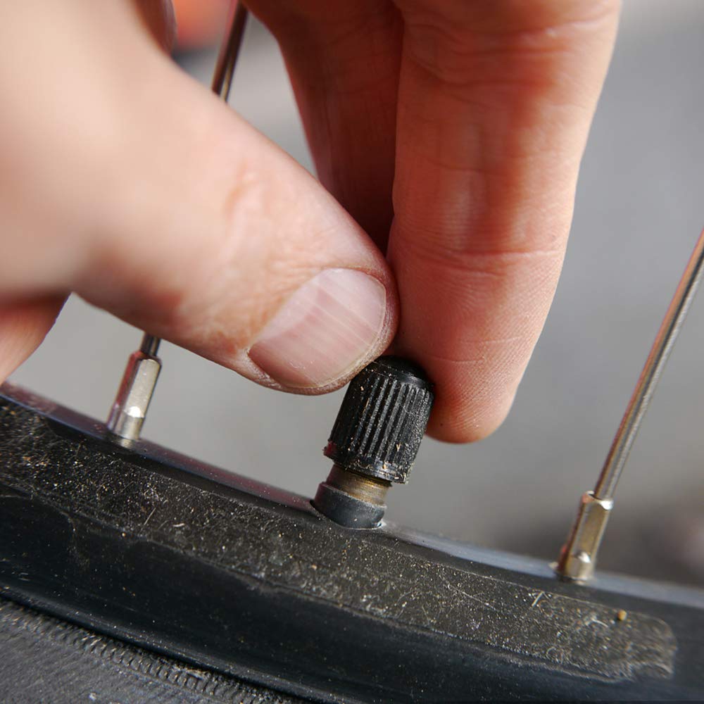 Cappucci Valvole Schrader 20 Pezzi - Plastica Verde, Per Auto/bici/moto, Protezione Polvere - Foto 4