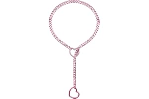 EverGlimp Slip Chain Necklace For Women, Black Heart O-Ring, Cuban Long Necklace Jewelry, Lariat Y-Necklace