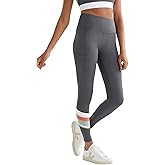Lilybod Limitless Full-Length Leggings for Women – High Waist Colorblock Compression Workout Pants