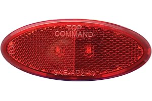 WUIIL Fasteners Unlimited 003-52R Clearance Elliptical Led Light