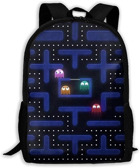 Amazon Co Jp パックマン おしゃれ キッズバッグ 子供用リュック 学生リュックサック バックパック バッグ ラップトップバック ヒューズボックス アウトドアリュック 遠足 おでかけ 子供用 キッズ プレゼント ホーム キッチン