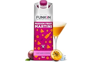Funkin Passionfruit Martini Cocktail Mixer 1ltr - Tropical Cocktail Mix