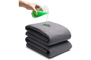 Brosive Hide Stains Bed Wetting Pads 36x72 Inch (2pack),Bed Pads for Incontinence Washable Extra Large,Blankets Waterproof and Stain Proof,Washable Bed Pads for Adults,Washable Incontinence Pads