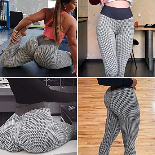 Mohuachi women's ruched scrunch leggings Clearance