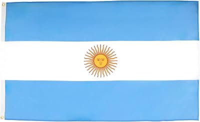 AZ FLAG Argentina Flag 2x3 ft 100D Polyester with Two Metal Grommets