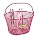Nantucket Bike Basket Co Kid's Surfside Mesh Wire Basket, Pink